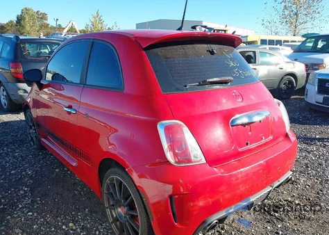 2013 Fiat 500 Abarth from USA, damaged, VIN 3C3CFFFHXDT613736